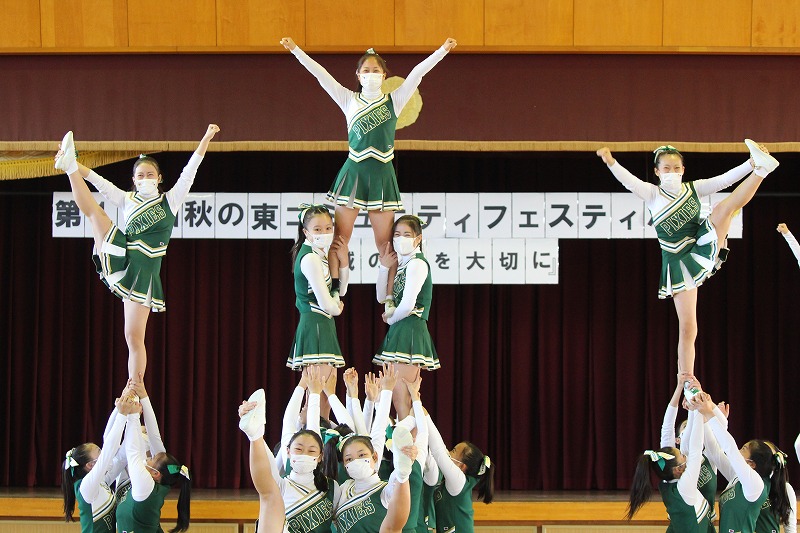 チアリーディング部】地域イベントに参加 - 学校法人平山学園 清林館